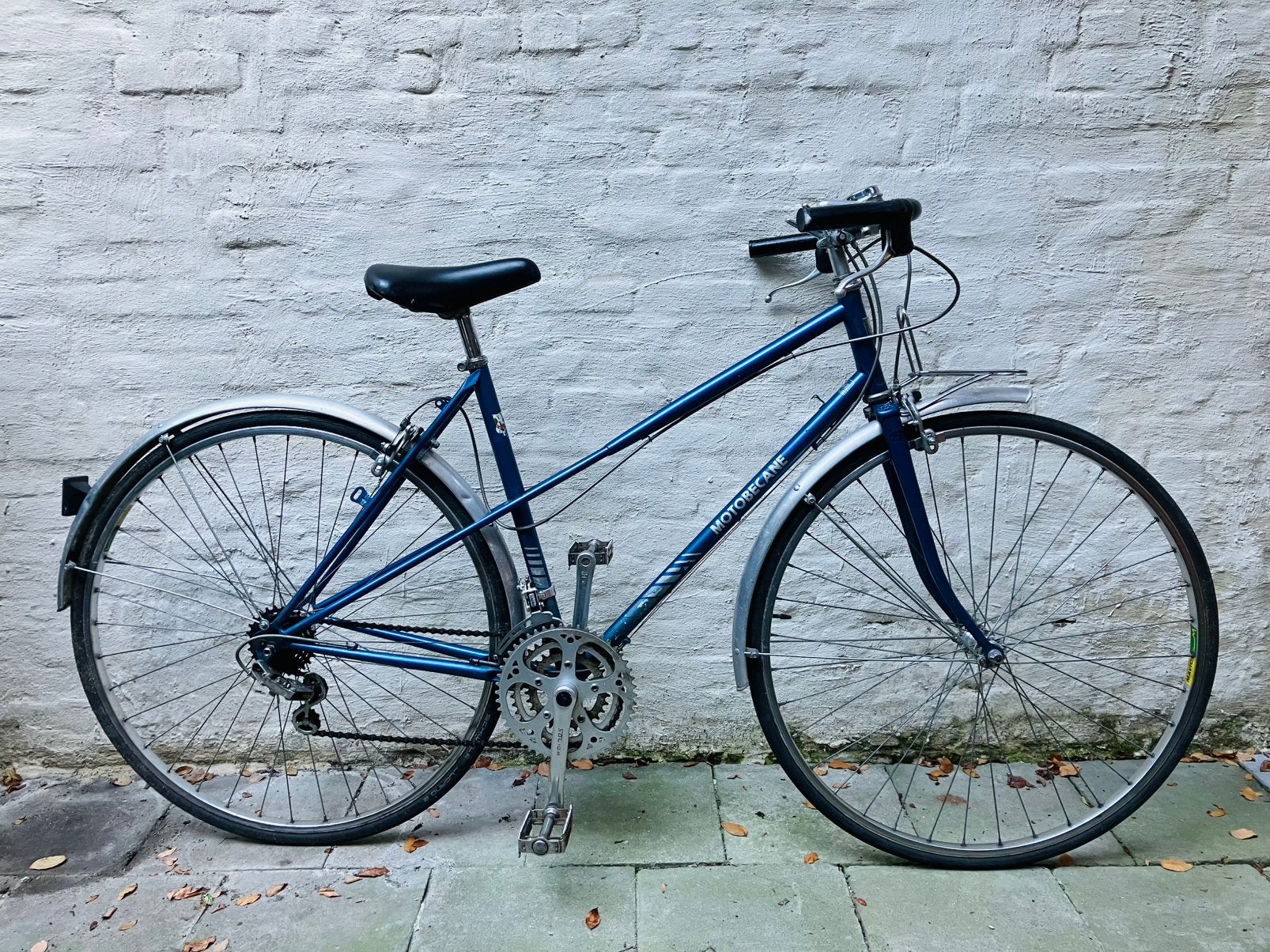 Mooie vintage Motobecane Mixte koersfiets/tourfiets, 28 inch, Gebruikt, Velgrem, 15 tot 20 versnellingen