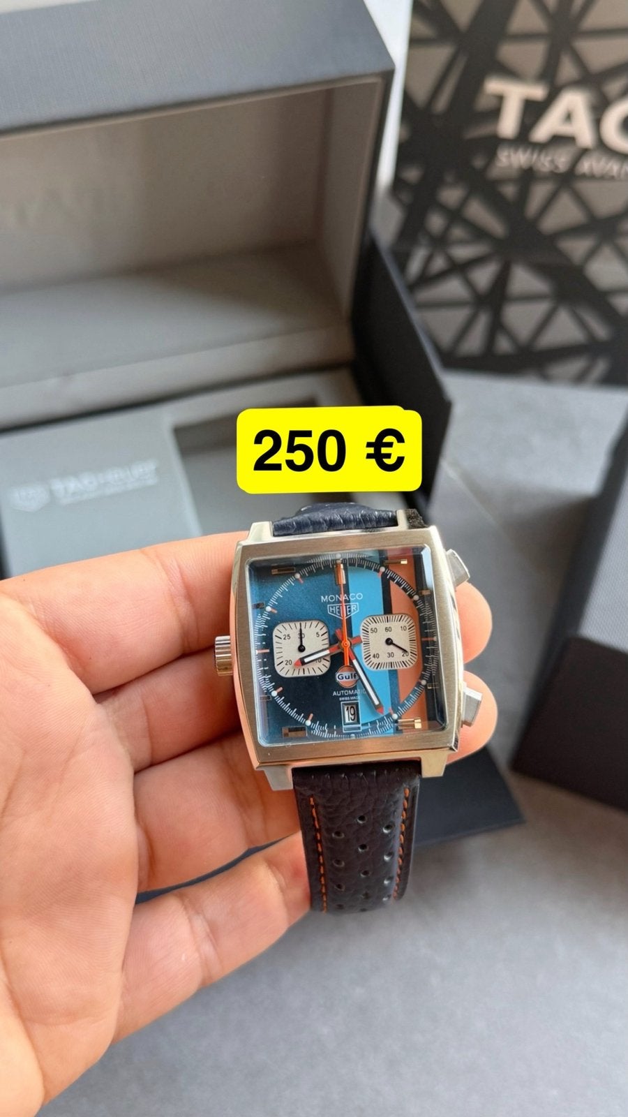 Tag Heuer Gulf, Enlèvement ou Envoi, Comme neuf, TAG Heuer