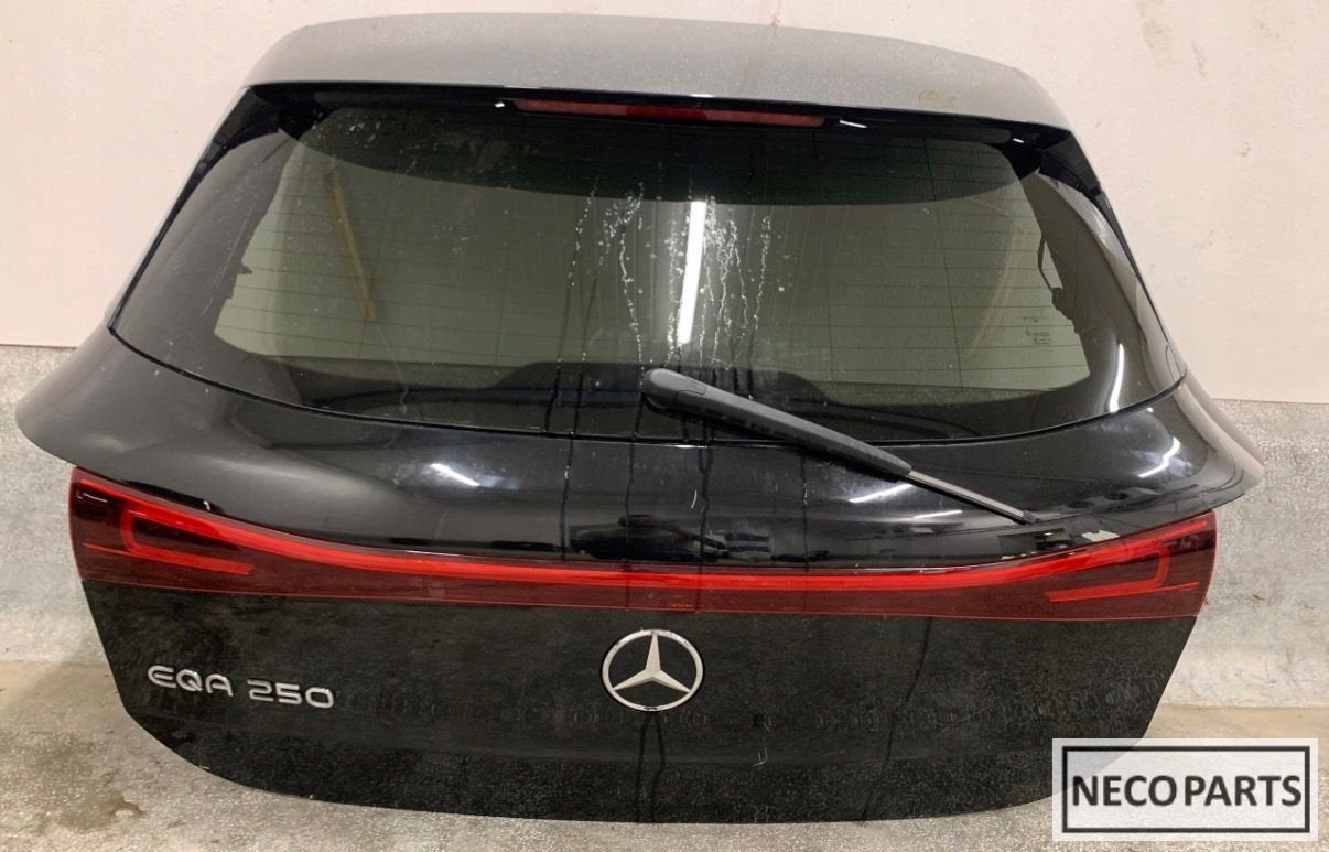 MERCEDES EQA ACHTERKLEP ORIGINEEL COMPLEET ALLES LEVERBAAR, Arrière, Haillon arrière, Utilisé, -