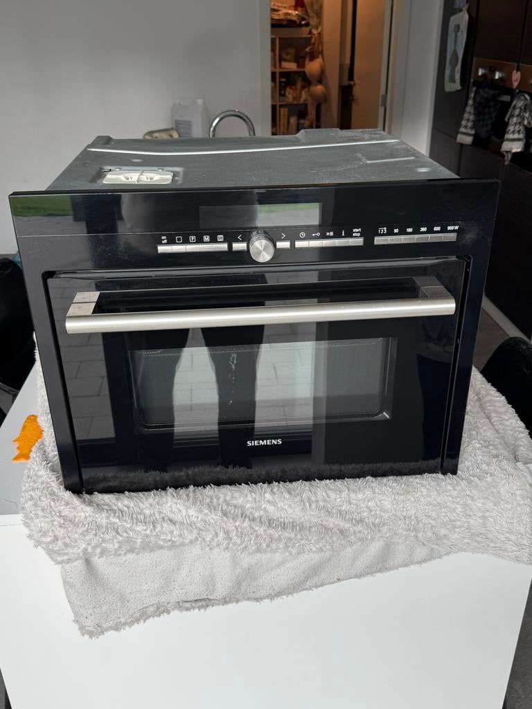 Siemens inbouw combi oven/magnetron, Electroménager, Fours, Comme neuf, Encastré, Siemens, Enlèvement