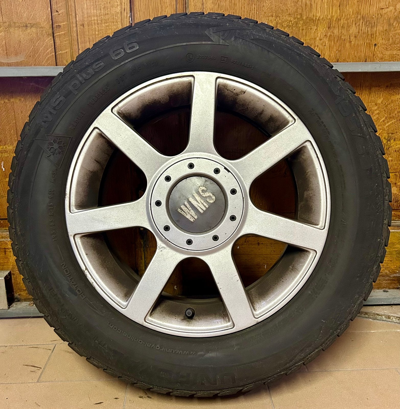 Pneus Uniroyal 195/65 R 15 911 MS VW Golf, 15 pouces, Pneus et Jantes, Pneus hiver, Enlèvement