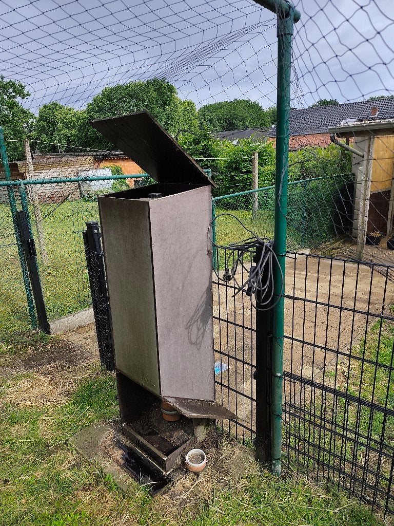 Voederbak, Ophalen, Gebruikt