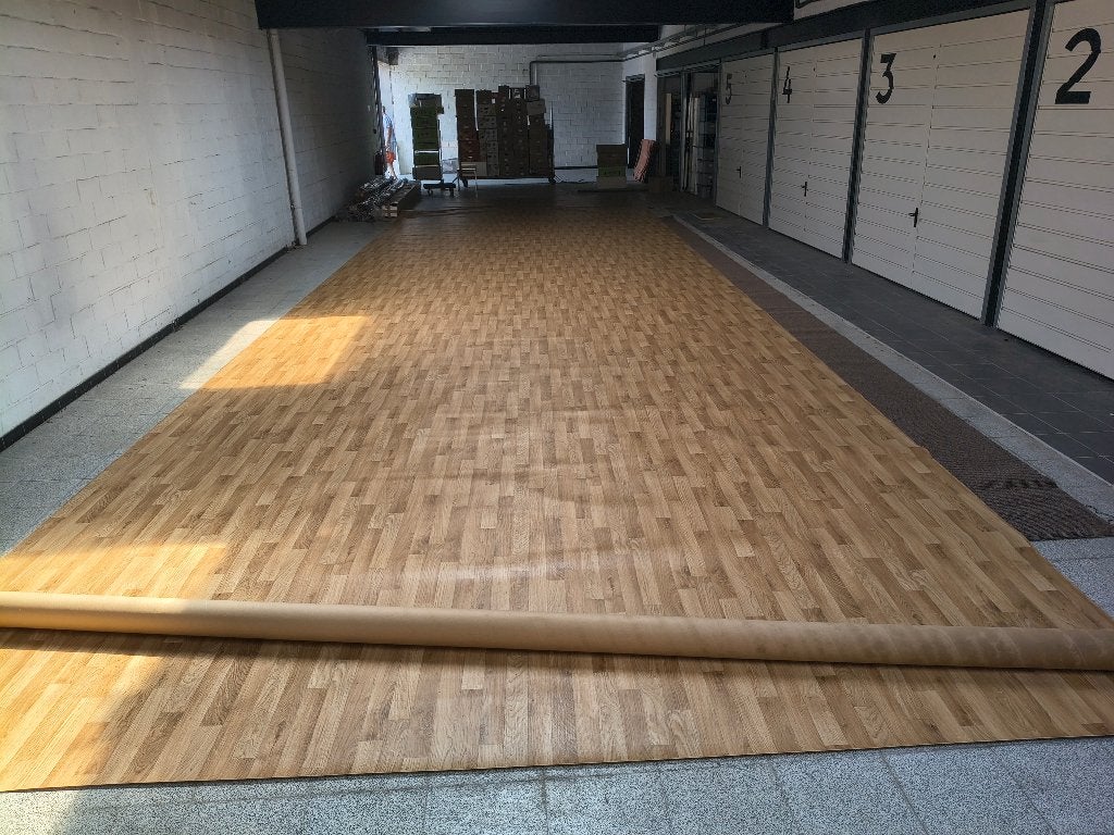 Ongebruikte Vinyl (76m2) - (€10/m2), Ophalen of Verzenden, Nieuw