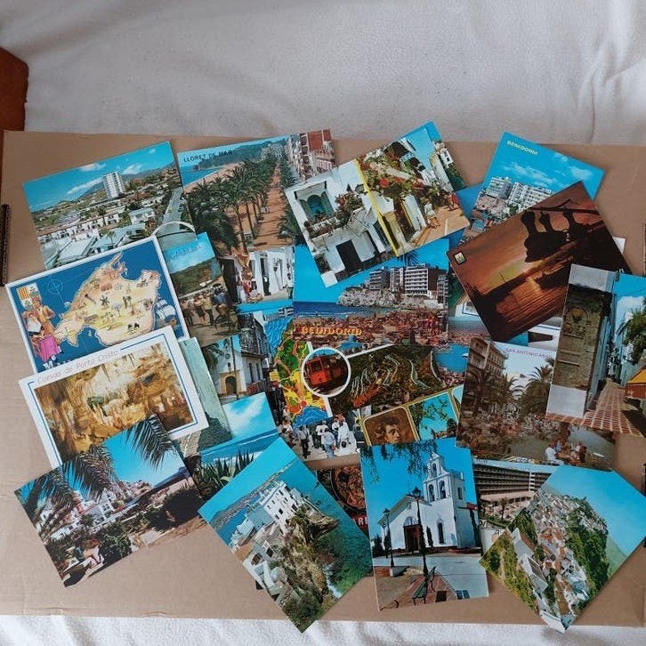 lot van 32 niet beschreven postkaarten van Spanje, Verzamelen, Ophalen of Verzenden, Spanje