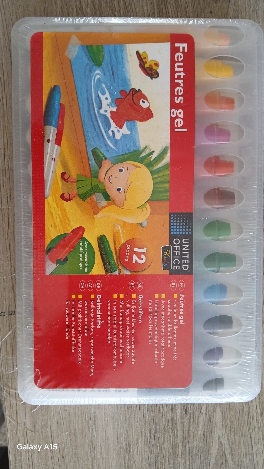 nieuwe doos gel stiften  12 stuks., Ophalen of Verzenden, Nieuw, Potlood of Stift