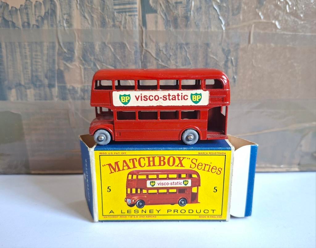 Matchbox 5 Routemaster bus gpw, Ophalen of Verzenden, Matchbox