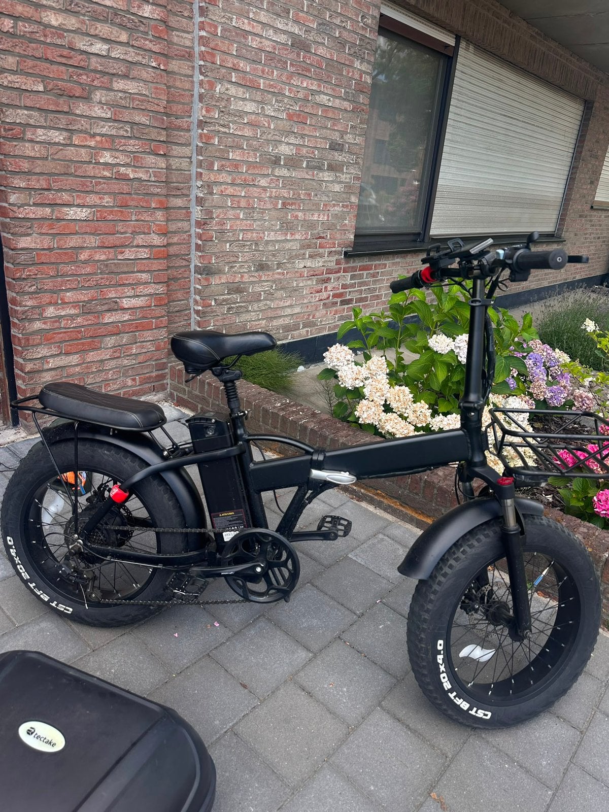 Electrische fatbike, Fietsen en Brommers, Fietsen | Vouwfietsen, Ophalen, Gebruikt