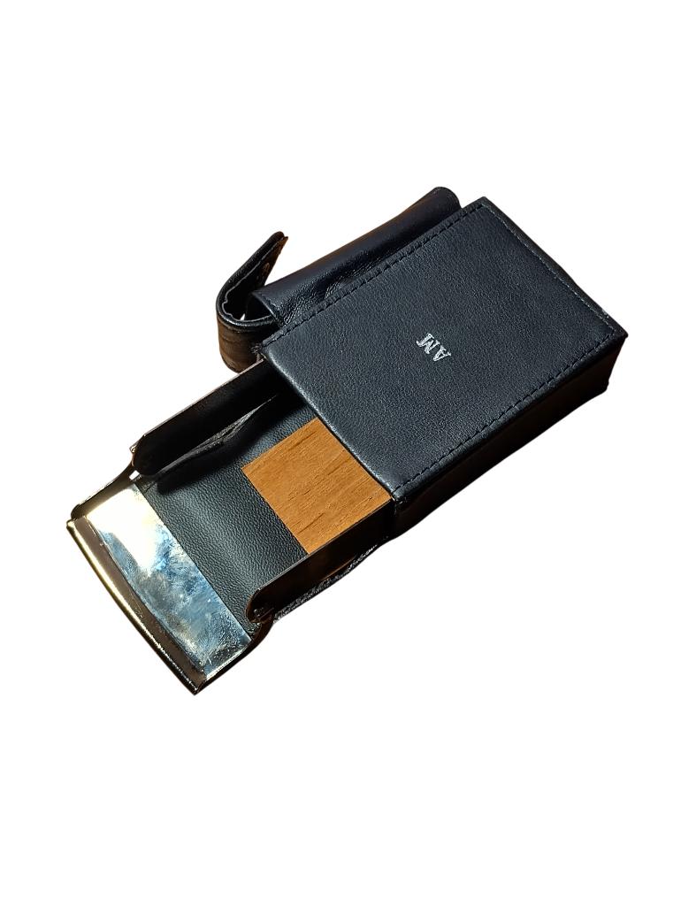 Attache ceinture étui à cigarette + porte briquet, Enlèvement, Utilisé, Autres types