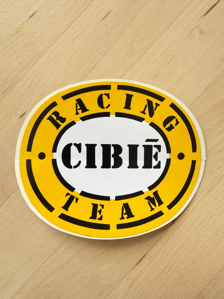Stickers Cibié (ovaal), Ophalen of Verzenden