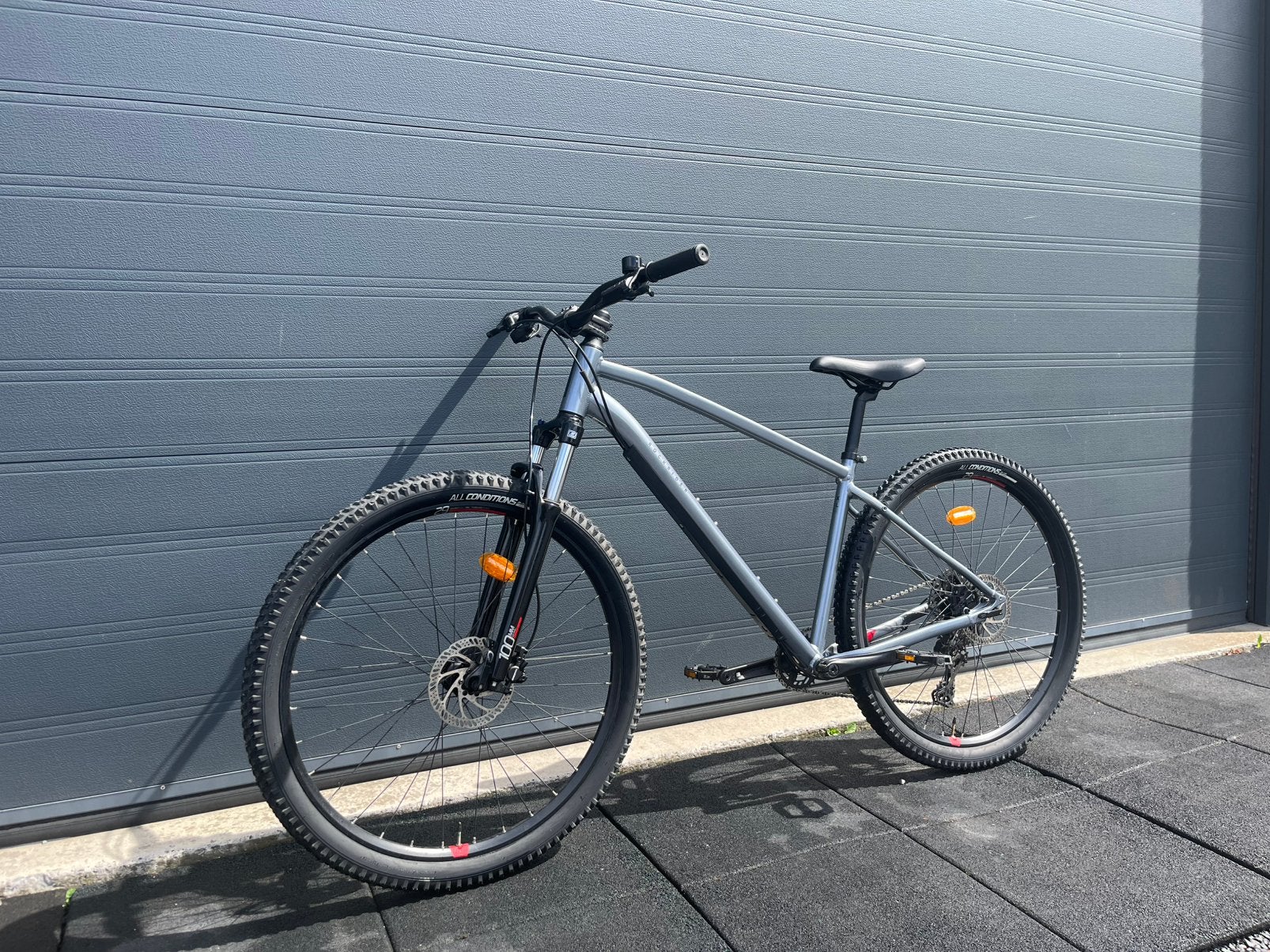 Rockrider Explore 520 Mountainbike 29” - Grijs, Autres marques, Comme neuf, Enlèvement, Hommes
