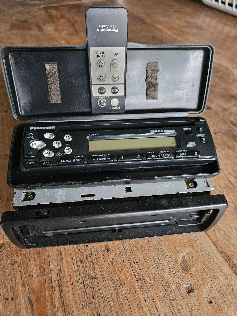 Autoradio CD Panasonic, Ophalen of Verzenden, Gebruikt