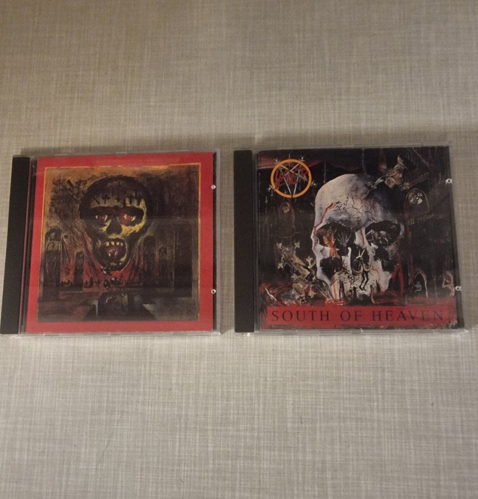Slayer CD's te koop – Prima staat, Overige genres, Inclusief doosje, Ophalen of Verzenden, Zo goed als nieuw