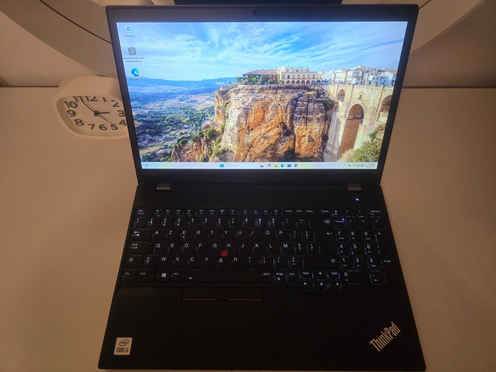 Lenovo ThinPad T15 G1 in toppe staat 15" 16ram, Computers en Software, Windows Laptops, Ophalen of Verzenden
