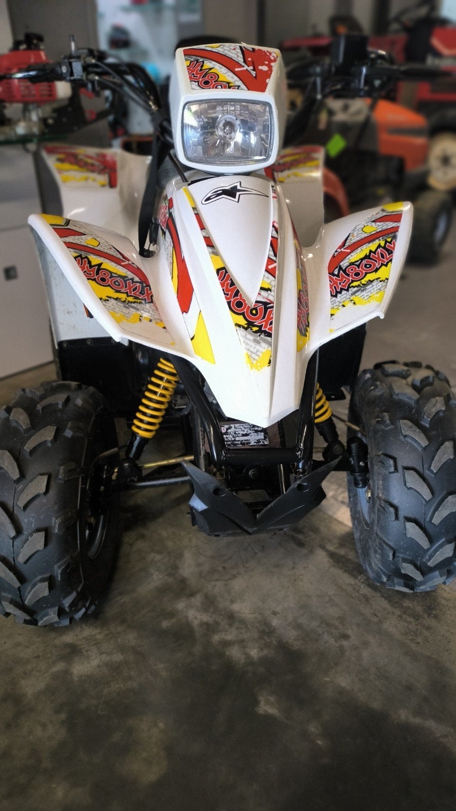 quad hytrack hy 80 xlx, 80 cm³