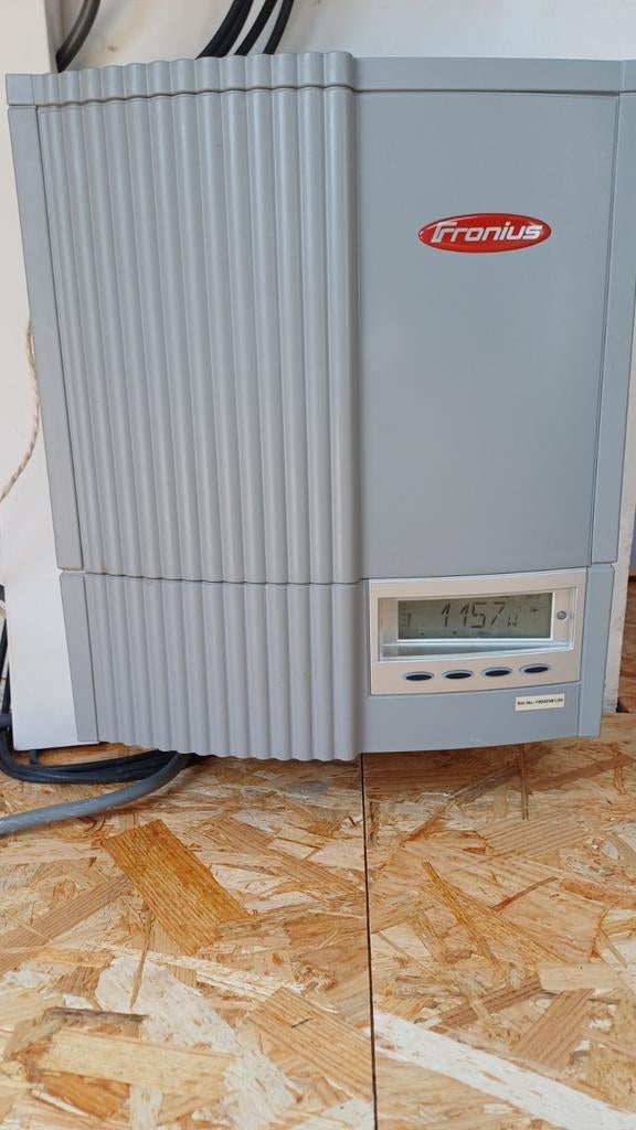 Fronius omvormers, Ophalen, Gebruikt