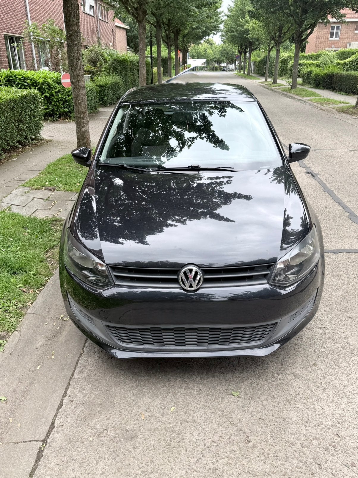 Volkswagen Polo 6R 1.2tdi euro 5 airco️, Auto's, Volkswagen, Euro 5, Zwart, Particulier, Te koop
