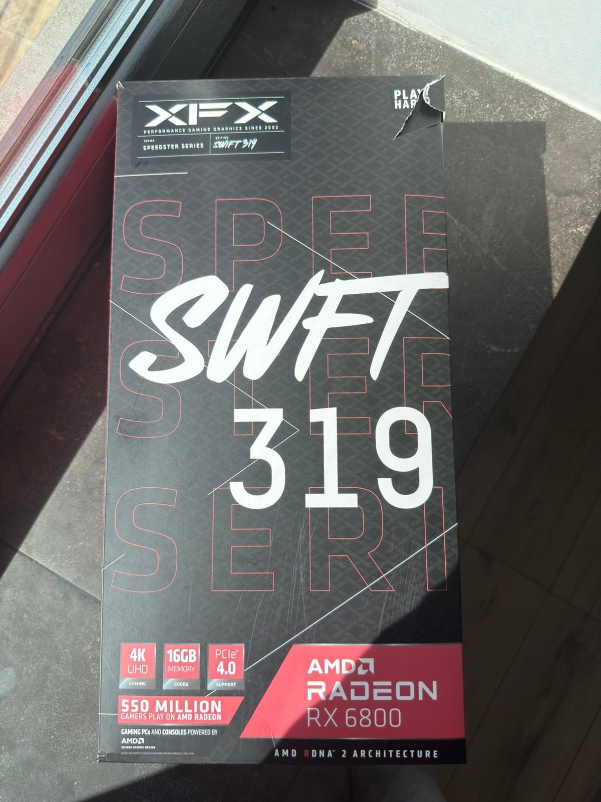 Xfx speedster SWFT 319 AMD Radeon rx 6800, Computers en Software, Videokaarten, Ophalen, Zo goed als nieuw, AMD