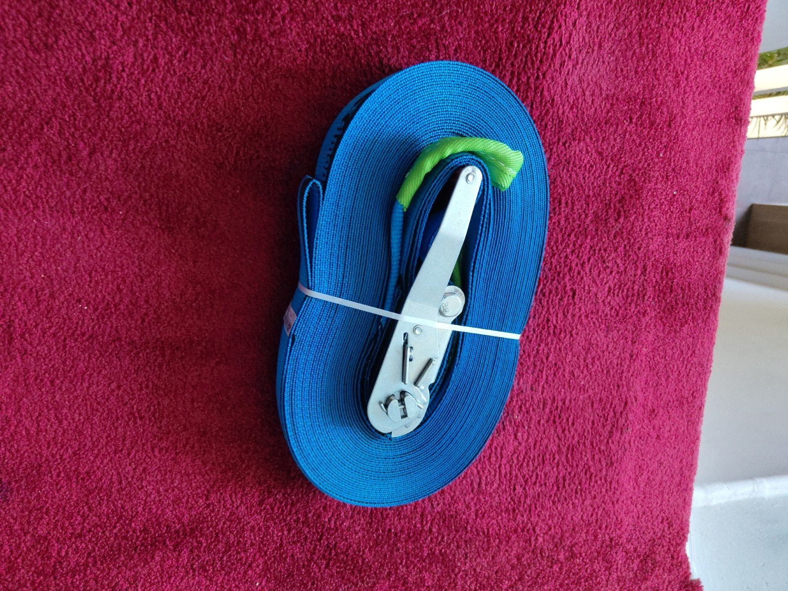 slackline, Ophalen