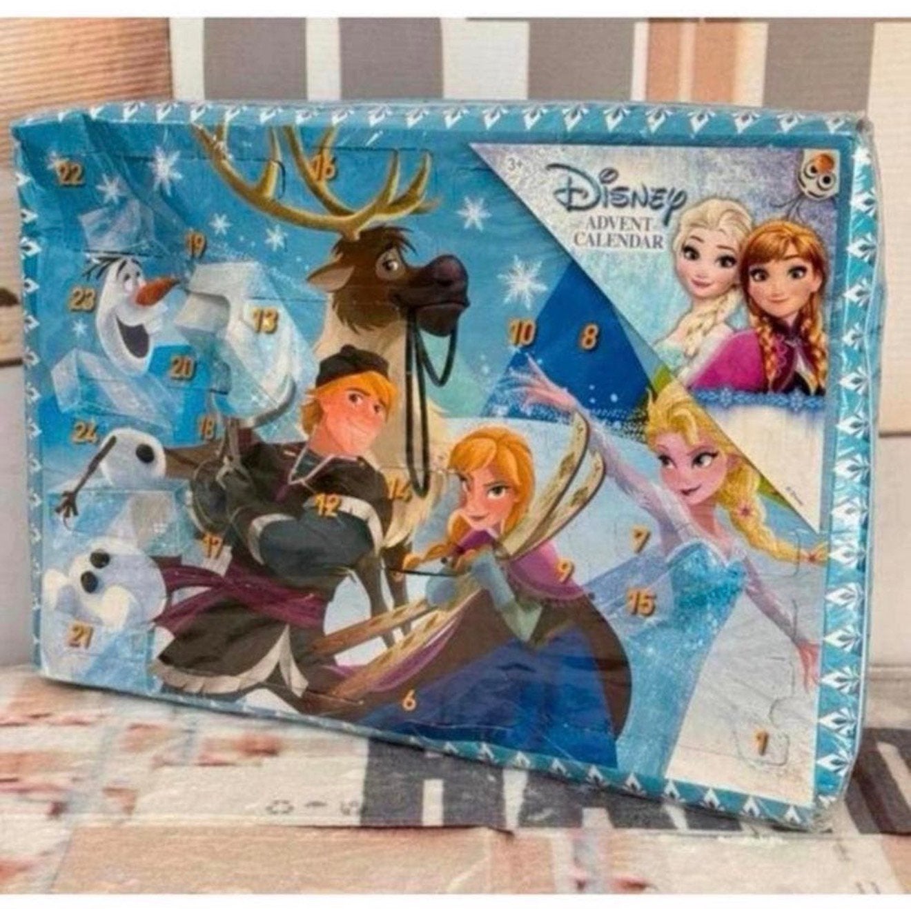 Disney FROZEN adventkalender met cados cadeau kinderen Nieuw, Ophalen of Verzenden, Overige figuren, Nieuw
