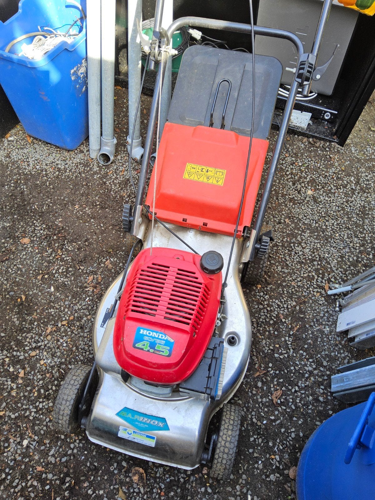 Honda GCV135 4.5 pk, Tuin en Terras, Ophalen, Cirkelmaaier, Honda, Gebruikt
