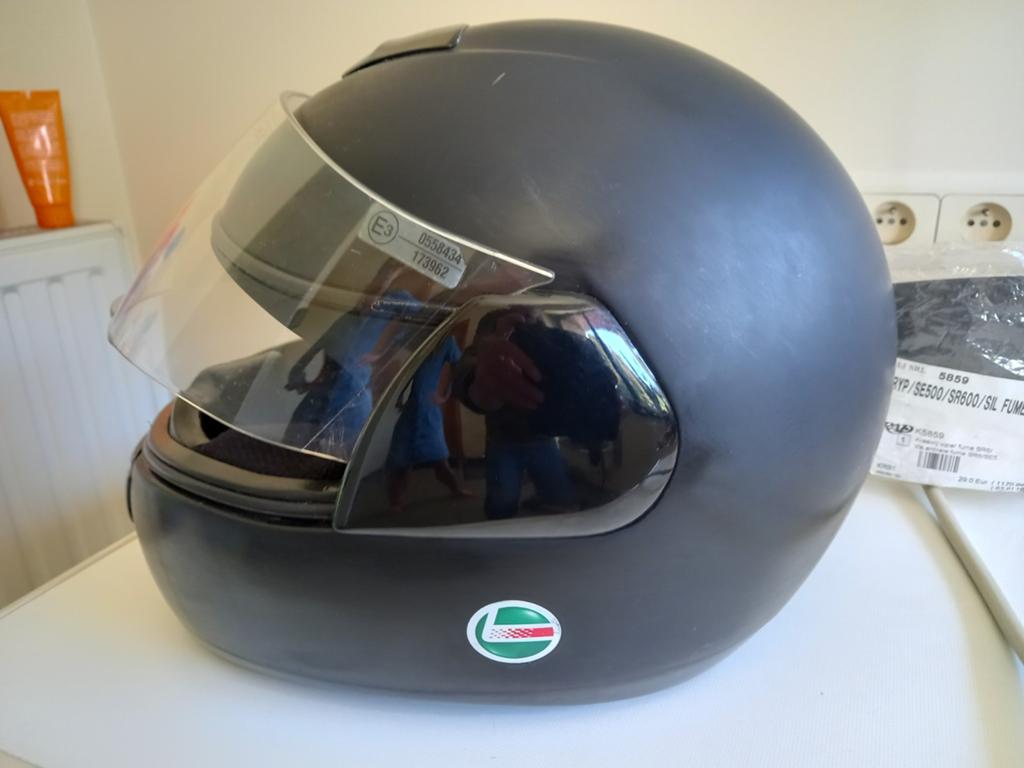 Motorhelm airoh maat 57/ 58, Ophalen, M, Integraalhelm