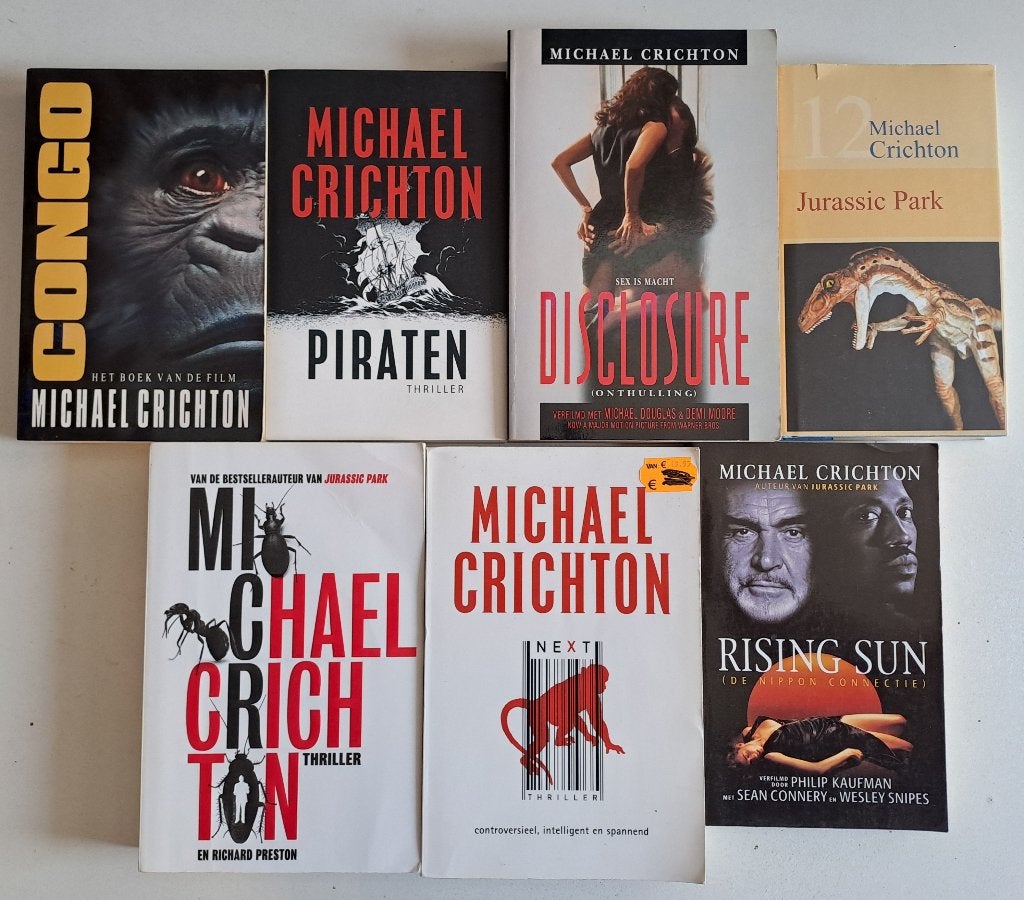 Boeken Michael Crichton, Ophalen of Verzenden, Gelezen