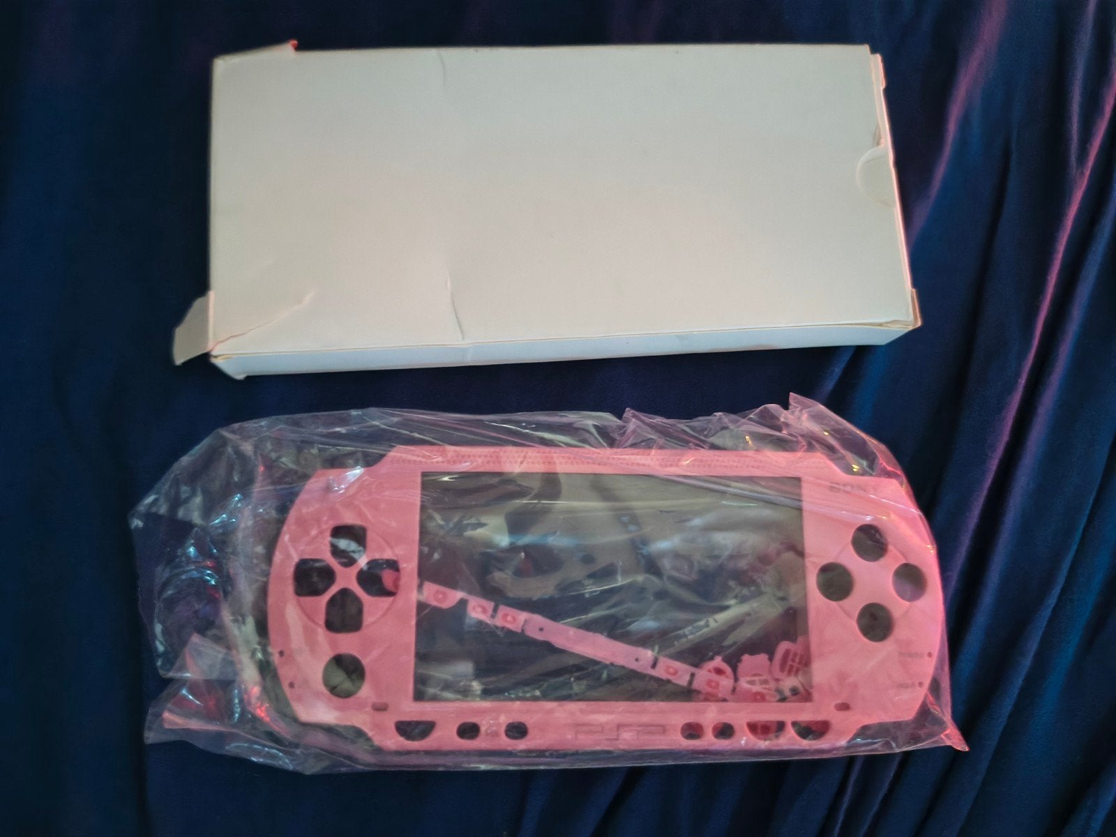 Replacement Front Shell Case +Buttons for Sony PSP 1000, Games en Spelcomputers, Ophalen of Verzenden, Zo goed als nieuw, PSP