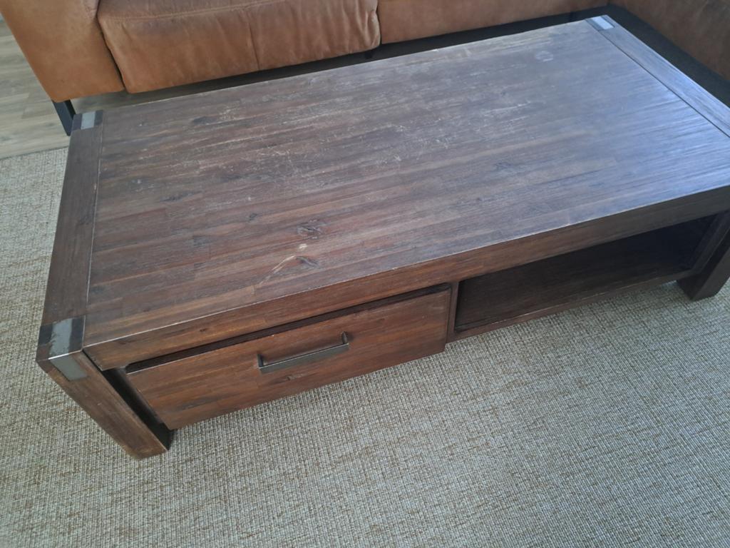 Salontafel, Ophalen