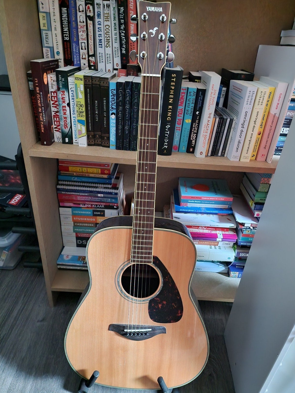 Yamaha FG730S akoestische gitaar – compleet pakket, Ophalen, Gebruikt, Western- of Steelstringgitaar