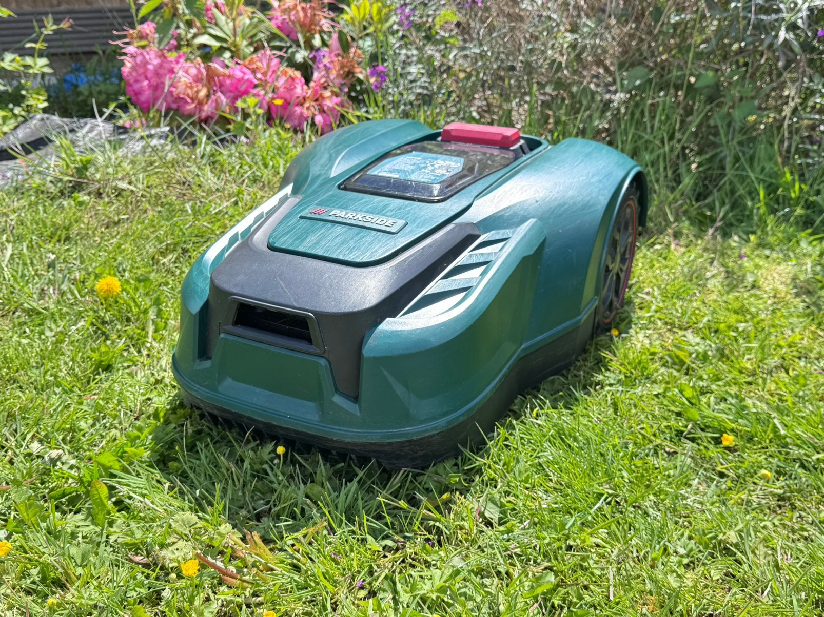 Robot tondeuse Parkside PARMS 1000 - Roberto le Jardinier, Enlèvement, Comme neuf