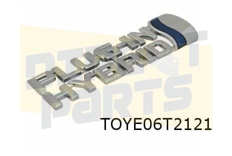 Toyota RAV4 (1/19-) embleem tekst ''Plug-in Hybrid'' L voor, -, Verzenden, -, Nieuw