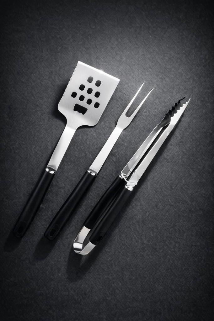 Ensemble d'outils de barbecue en acier de la marque BBQ, Enlèvement ou Envoi, Neuf, BBQ