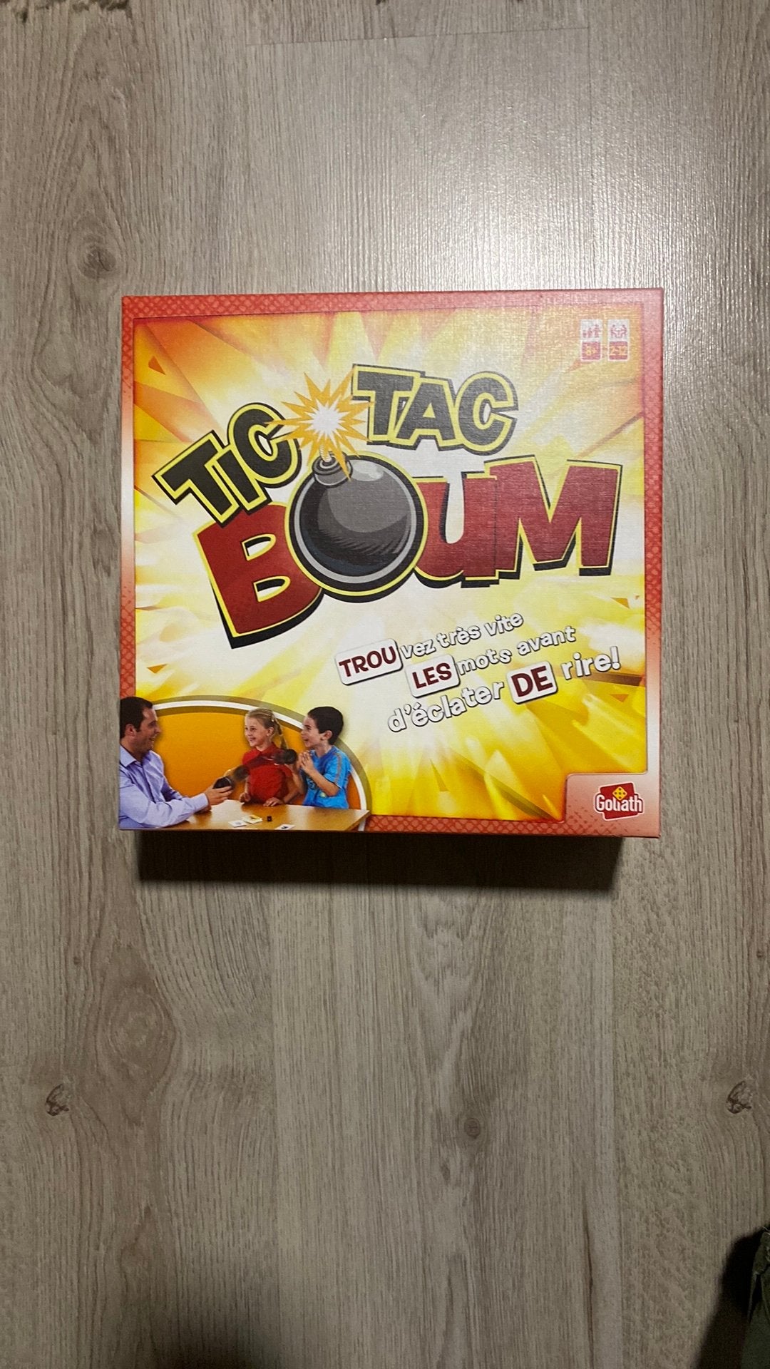 Tic tac boum, Trois ou quatre joueurs, Enlèvement ou Envoi, Neuf