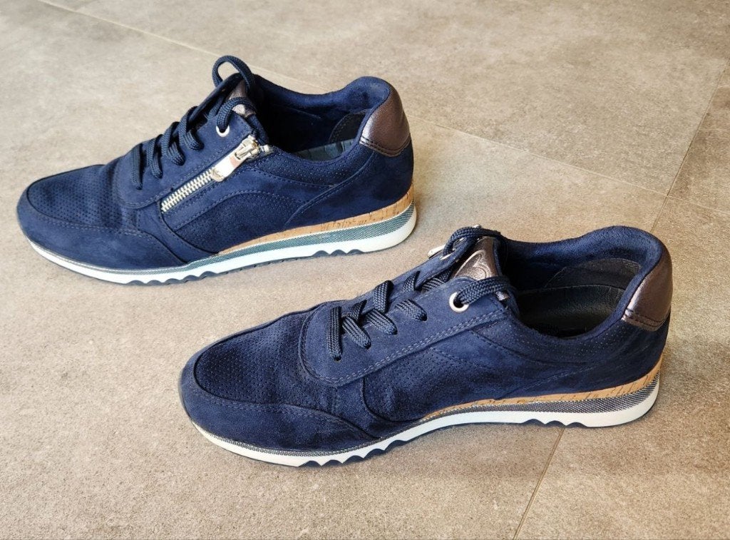 Marco Tozzi Sneakers - Donkerblauwe, Blauw, Ophalen of Verzenden, Sneakers, Gedragen