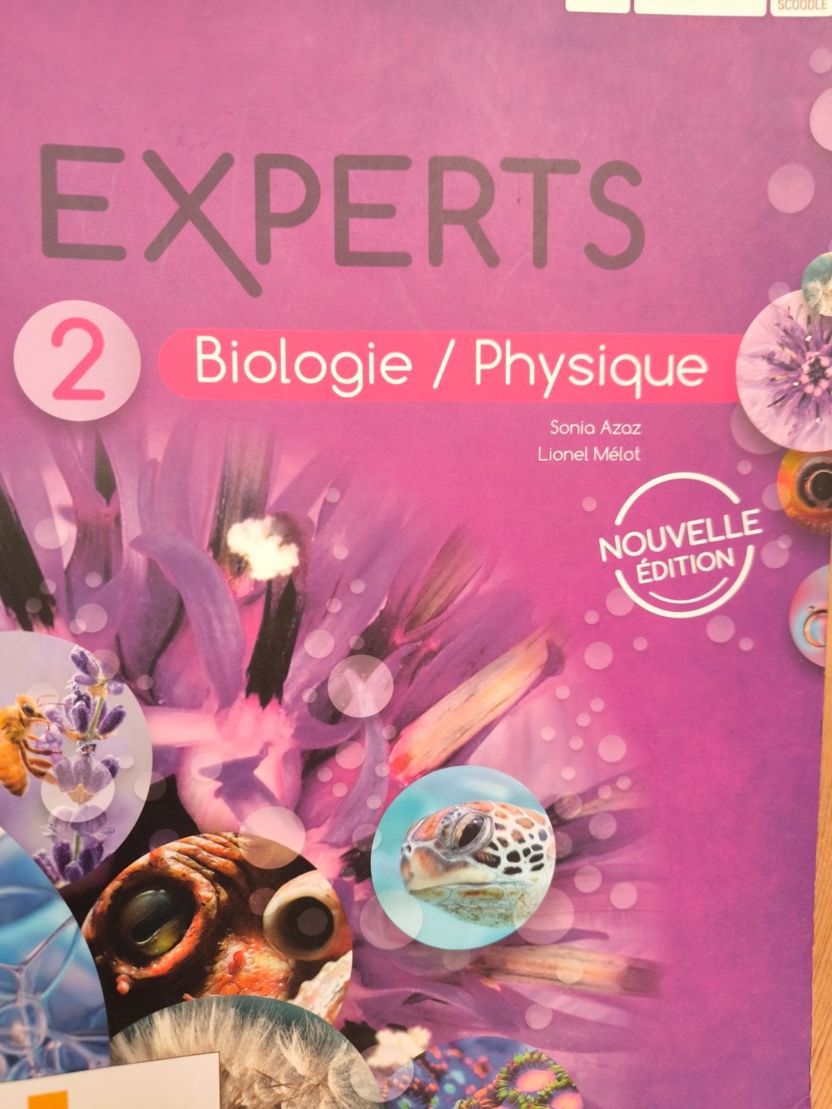 Experts bio/physique 2, Livres, Enlèvement
