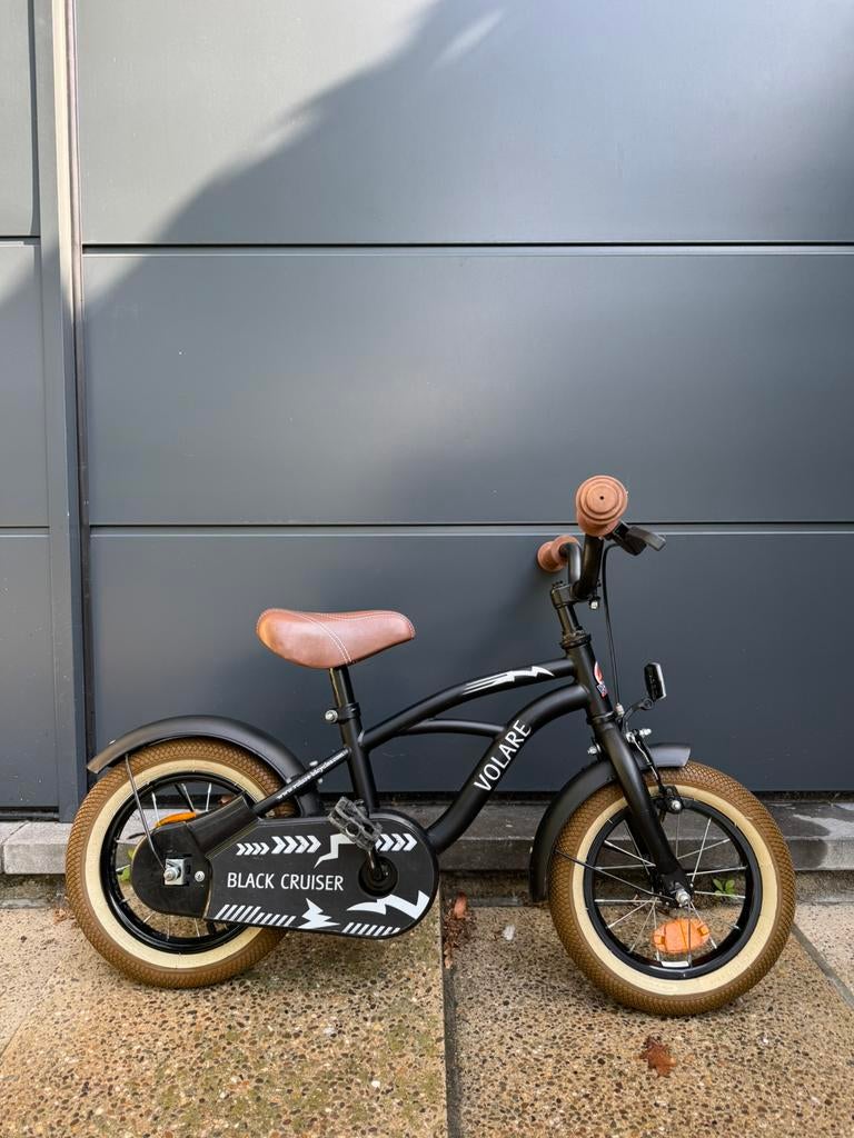 Volare kinderfiets 12 inch (met zijwielen), Fietsen en Brommers, Ophalen, Terugtraprem, Zijwieltjes, Gebruikt