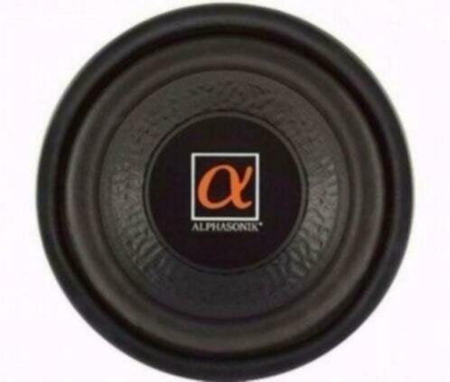 Subwoofer Alphasoniks 2 x 4 Ohm 700 Watt, Auto diversen, Autospeakers, Nieuw, Ophalen of Verzenden