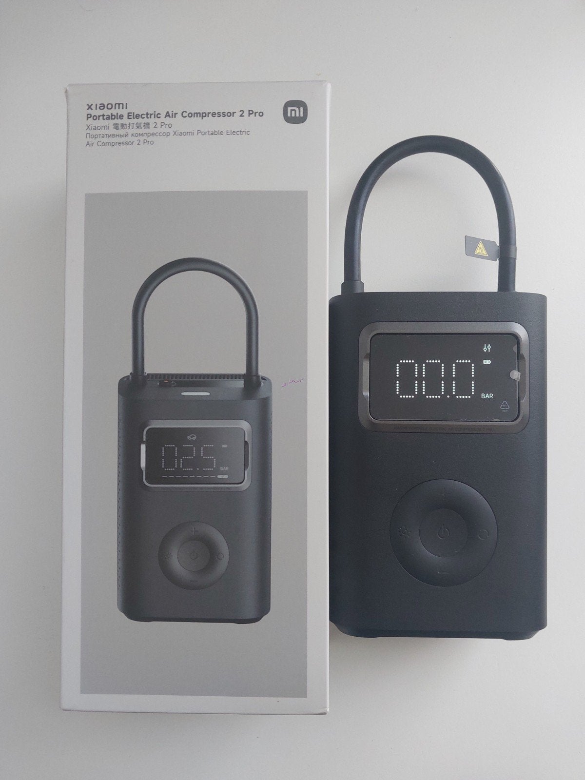 Compresseur Xiaomi 2 Pro , Gonfleur pneu sans fil, Enlèvement, Pneu(s)