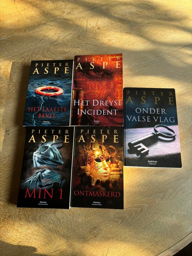 Boeken pieter aspe., Boeken, Ophalen of Verzenden, Gelezen