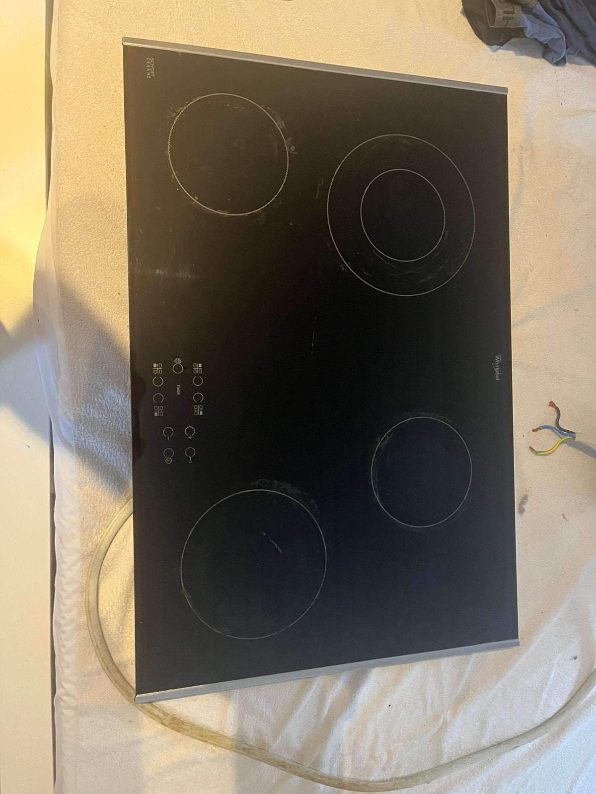 Table de cuisson Whirlpool AKT 8090, Electroménager, Enlèvement, Comme neuf