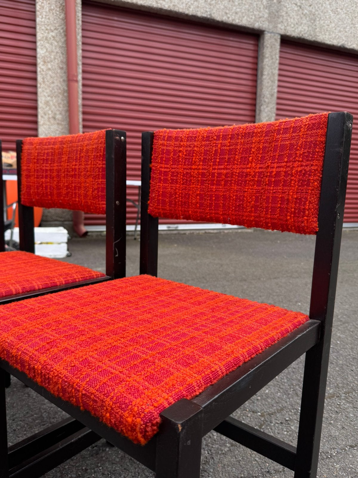 Ensemble de 5 chaises de salle à manger vintage, Enlèvement, Comme neuf