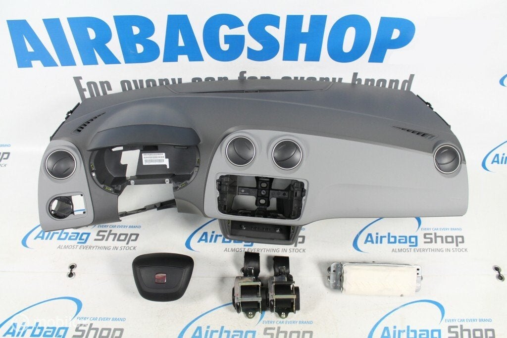 Airbag kit Tableau de bord gris Seat Ibiza (6J), Autos : Pièces & Accessoires, Enlèvement ou Envoi, Utilisé