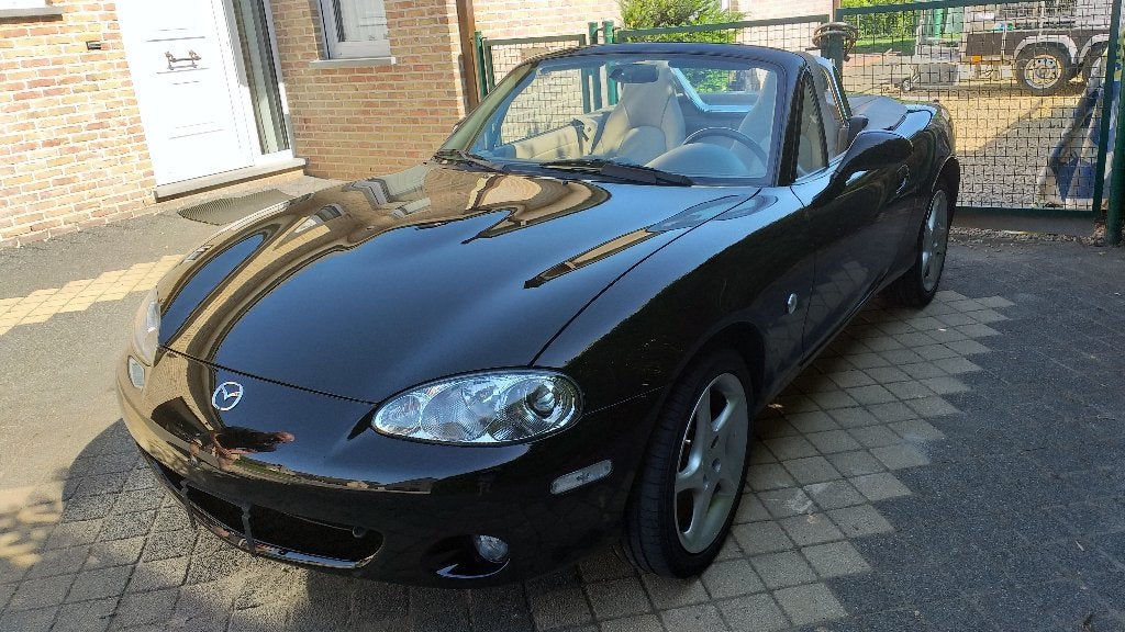 MAZDA MX-5, Autos, Mazda, Cuir, Beige, Boîte manuelle, 2 portes