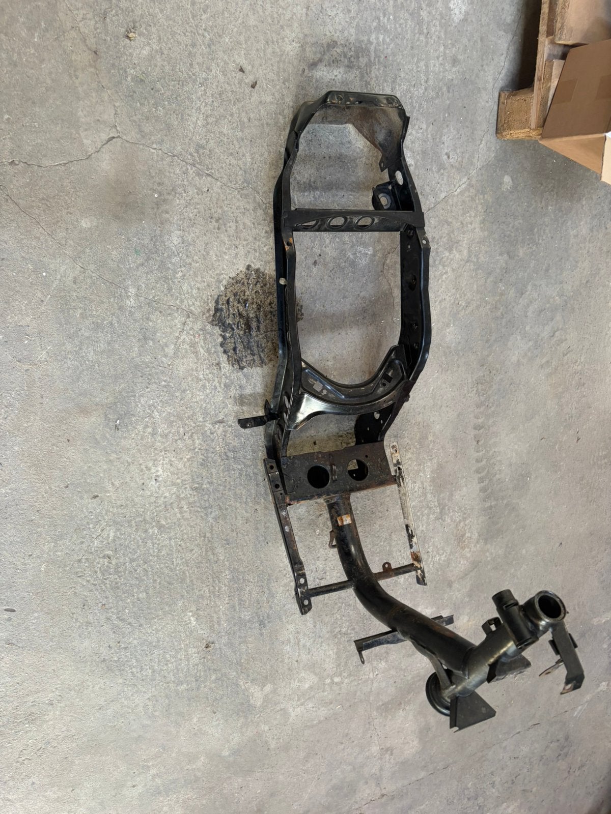 Piaggio zip frame a klasse, Ophalen, Zip