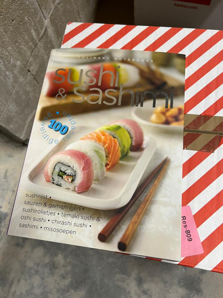Sushi & Sashimi, Boeken, Kookboeken, Ophalen, Gelezen