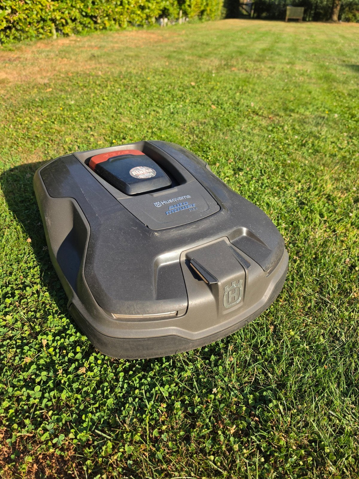 Husqvarna Automower 315X Robotmaaier incl basisstation, 20 à 25 cm, Enlèvement, Utilisé, Contrôlable via l'application
