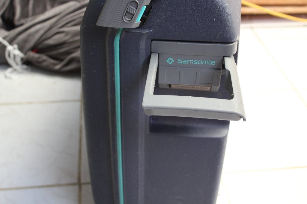 Samsonite harde koffer  stevig en betrouwbaar, Diversen, Ophalen, Gebruikt