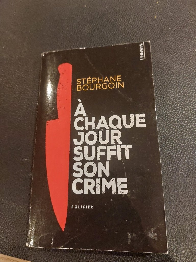 Roman Policier A chaque jour suffit son crime, Boeken, Ophalen of Verzenden, Zo goed als nieuw, Amerika