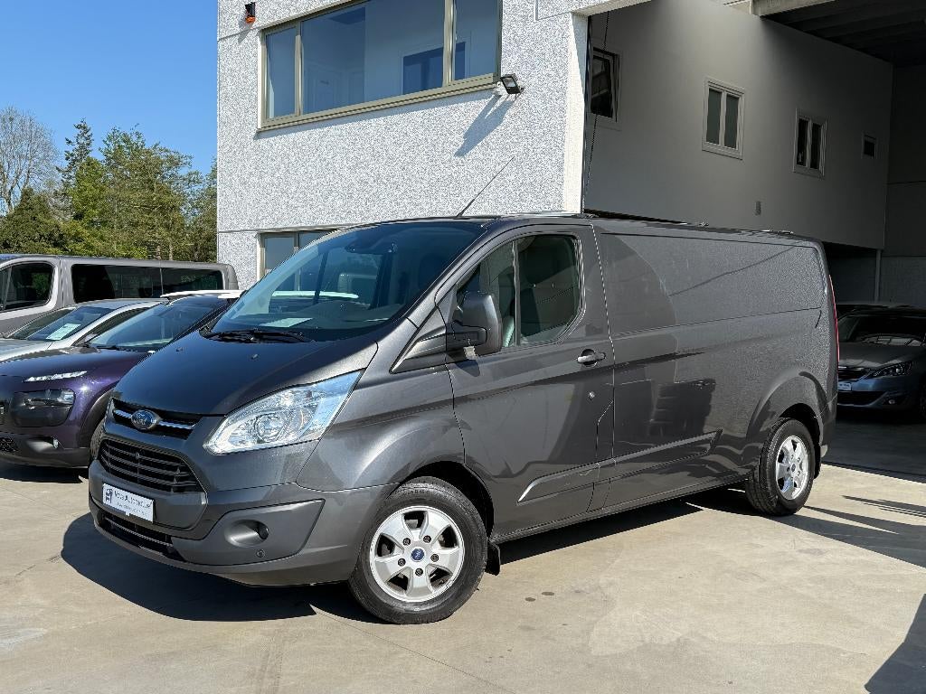 Ford Transit Custom Autom. Camera,Trekhaak, PDC, Full Option, Auto's, Bestelwagens en Lichte vracht, Stof, 1995 cc, 4 cilinders