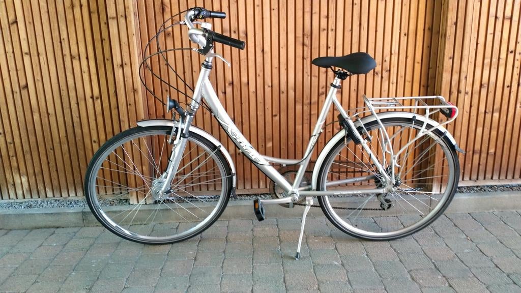 Damesfiets X-tract, Fietsen en Brommers, Ophalen, Versnellingen